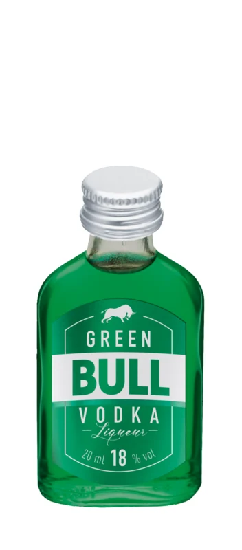 Lateltin Green Bull Wodka Likör 16x 18° 2cl