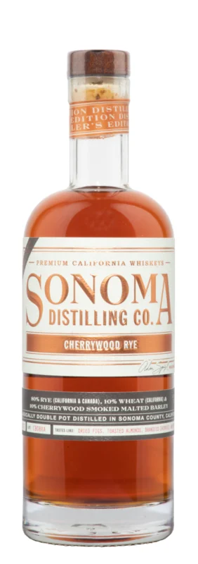 Sonoma Distilling Cherrywood Rye Premium California Whiskey 47.8° 70cl
