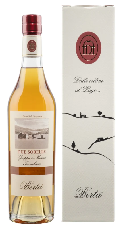Berta Due Sorelle Grappa di Moscato 40° 50cl