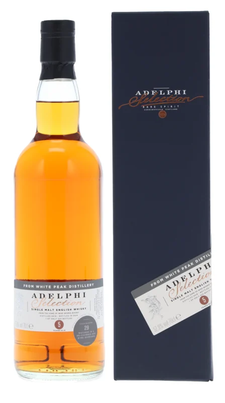 White Peak Adelphi Red Wine Barrique 5 2019 Single Malt Whisky 57.8° 70cl