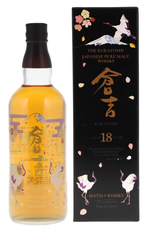 Kurayoshi Matsui Limited Edition 18 Years Pure Malt Whisky 50° 70cl