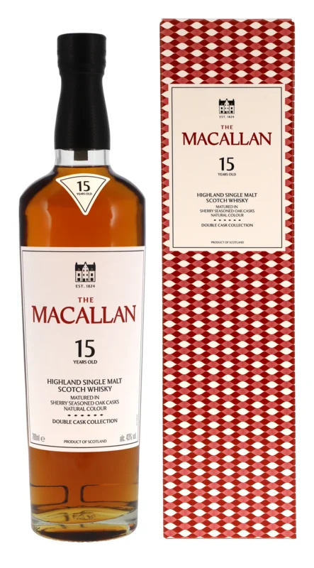 Macallan Double Cask 15 Years Highland Single Malt Scotch Whisky 43° 70cl