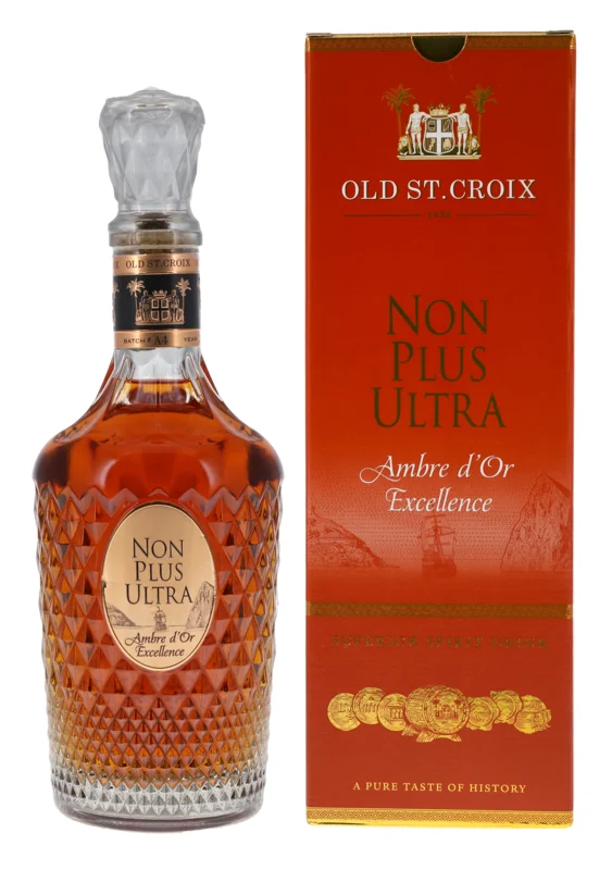 Old St. Croix Non Plus Ultra Ambre d'Or Excellence Rum Based Spirit Drink 42° 70cl