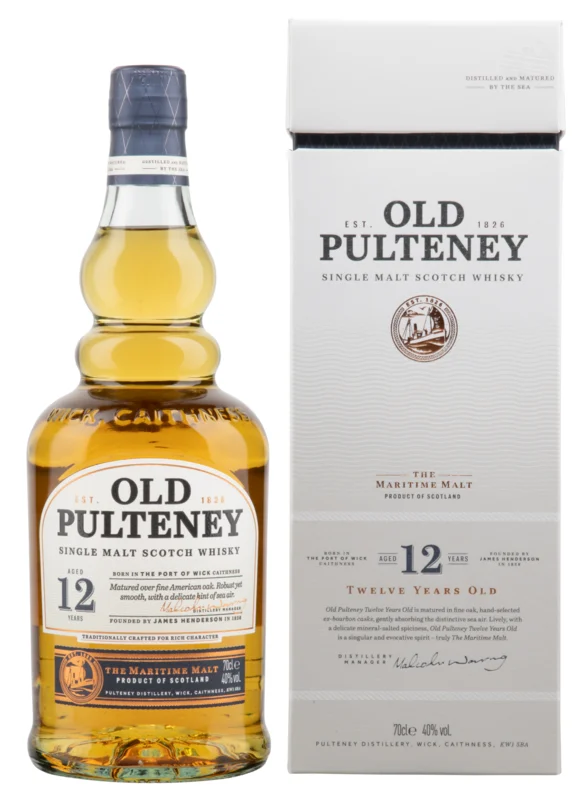 Old Pulteney 12 Years Single Malt Scotch Whisky 40° 70cl