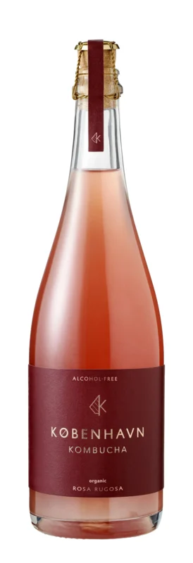 København Kombucha Rosa Rugosa Sparkling Rosé Kombucha 0,0% BIO 75cl
