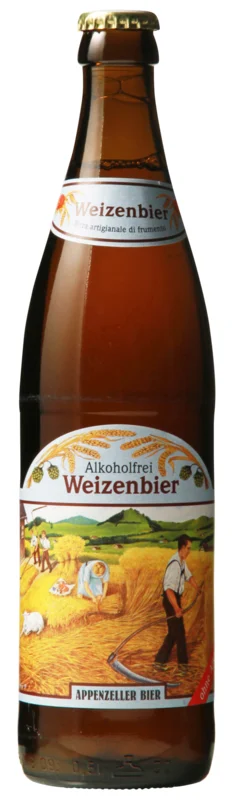 Appenzeller Bier Weizen Alkoholfrei NRW HA 20x MW 0.01° 50cl