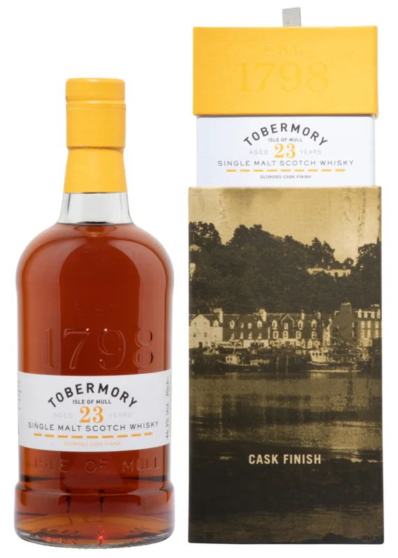 Tobermory Oloroso Sherry Finish 23 Years Single Malt Scotch Whisky 46.3° 70cl