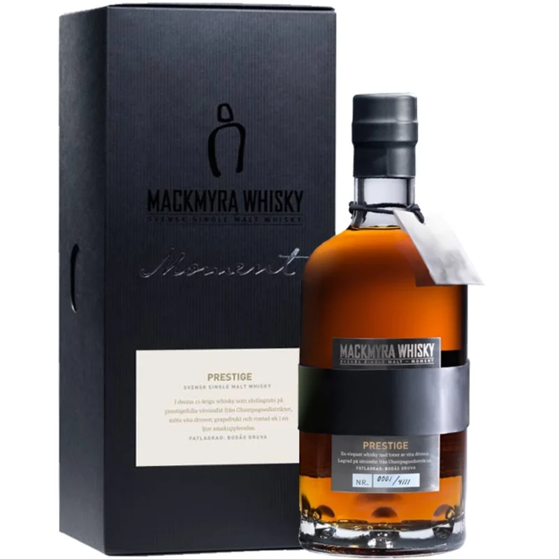 Mackmyra Moment Prestige Years Single Malt Whisky 46.1° 70cl
