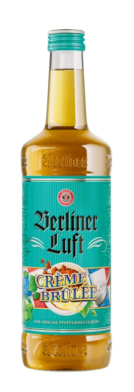 Schilkin Berliner Luft Crème Brûlée Pfefferminzlikör 18° 70cl