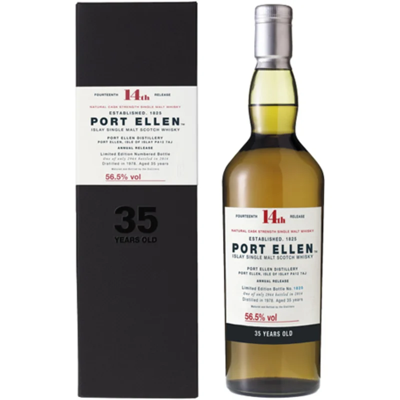 Port Ellen Special Release 2014 Cask Stregth 35 Years 1978 Single Malt Whisky 56.5° 70cl