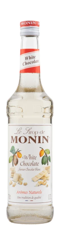 Monin Weisse Schokolade - Chocolat blanc Sirup 70cl