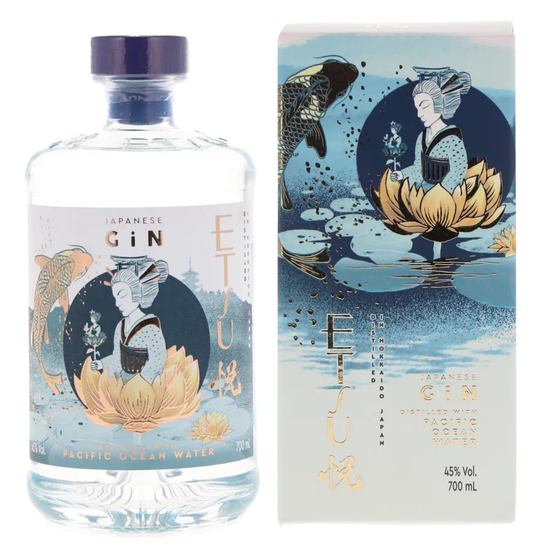Etsu Pacific Ocean Water Japanese Gin 45° 70cl