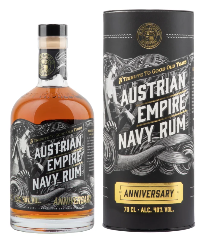 Austrian Empire Navy Navy Anniversary Rum 40° 70cl