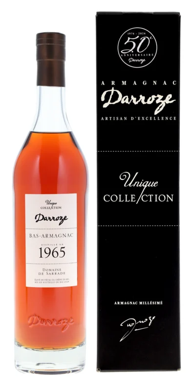 Darroze Domaine De Sarrade à Magnan 1965 Bas Armagnac 48° 70cl