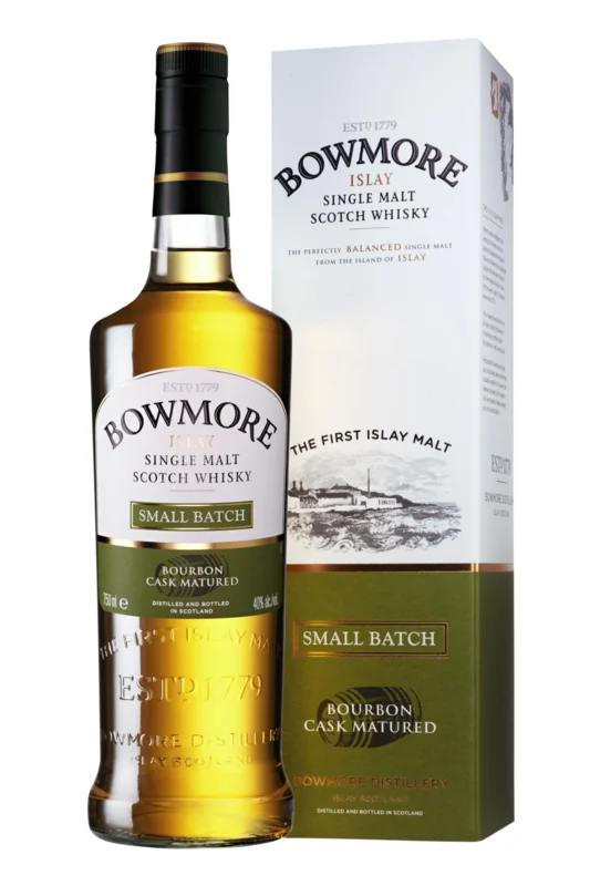 Bowmore Small Batch Bourbon Cask Matured Islay Single Malt Scotch Whisky 40° 70cl