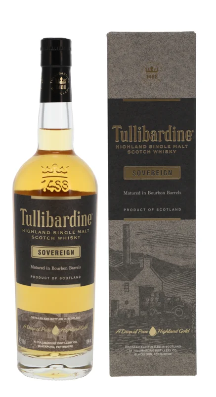 Tullibardine Sovereign Highland Single Malt Scotch Whisky 43° 70cl