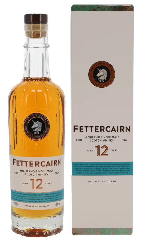Fettercairn 12 Years Highland Single Malt Scotch Whisky 40° 70cl