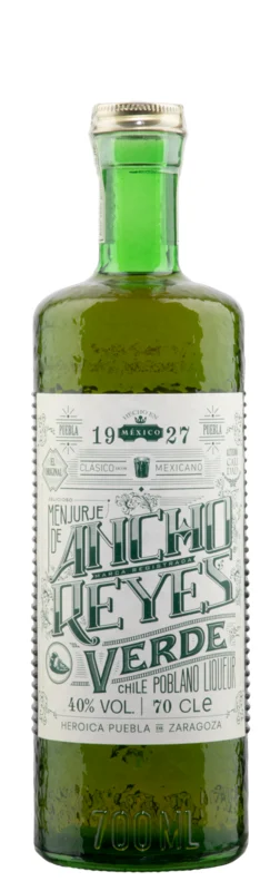 Licorera Ancho Reyes y CIA Chile Verde Likör 40° 70cl