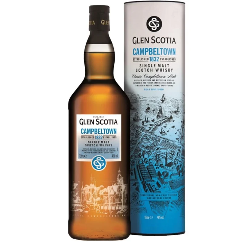 Glen Scotia Campeltown 1832 Single Malt Scotch Whisky 46° 1l