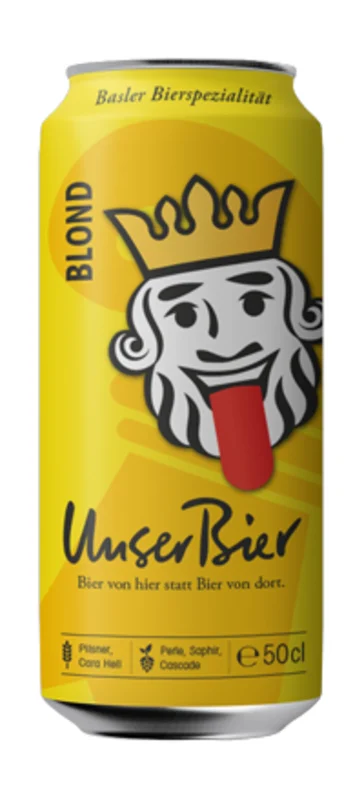 Unser Bier Blond 6x DO BIO 5° 50cl