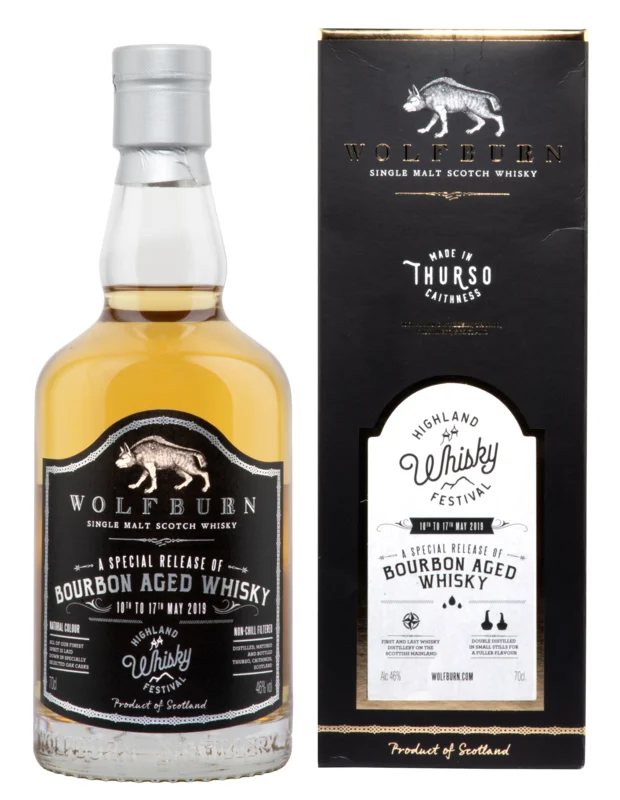 Wolfburn Whisky Festival Bourbon Aged Single Malt Whisky 46° 70cl