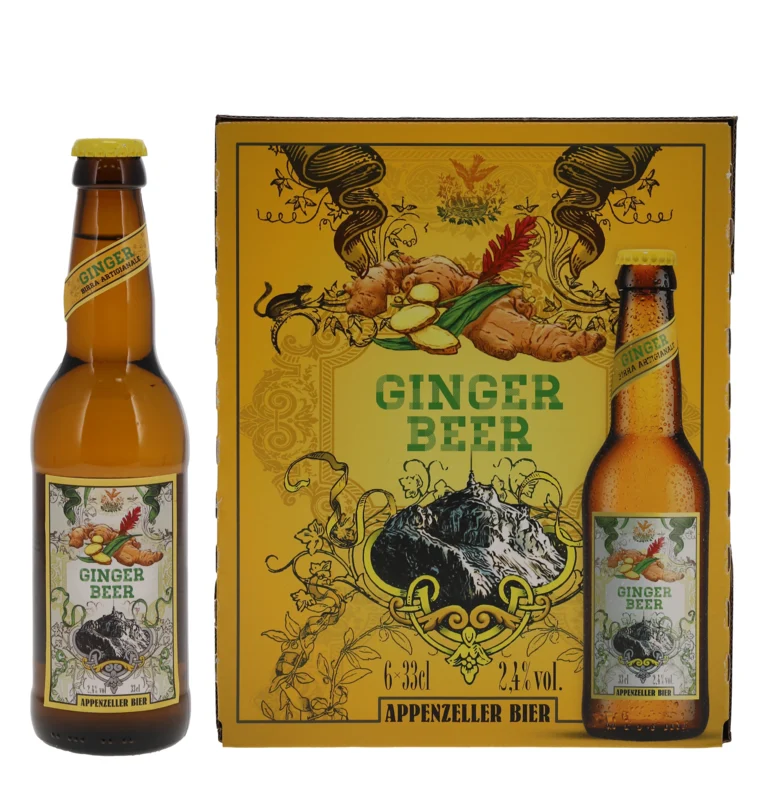 Appenzeller Bier Ginger-Beer EW 2.4° 33cl