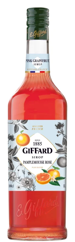 Giffard Pink Grapefruit - Pamplemousse Rosé Sirup 1l