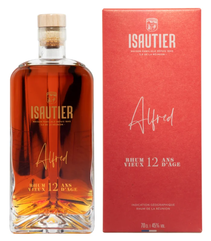 Isautier Alfred 12 Ans Rhum Vieux 45° 70cl