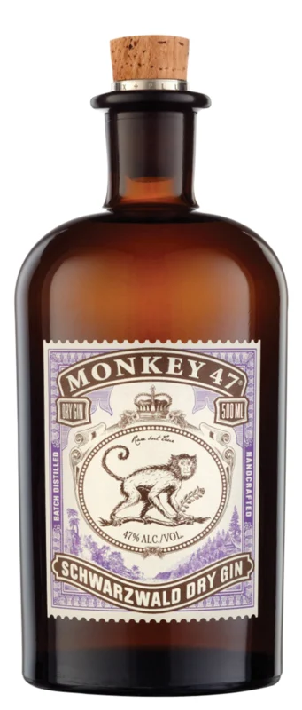 Monkey 47 Schwarzwald CH Dry Gin 47° 50cl