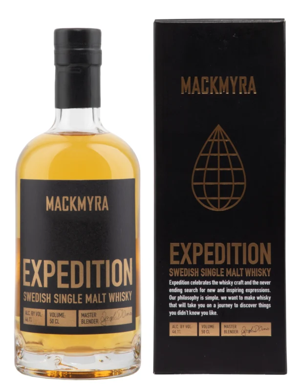Mackmyra Expedition Single Malt Whisky 46.1° 50cl