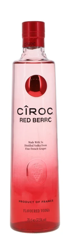 Cîroc Red Berry Flavoured Vodka 37.5° 70cl