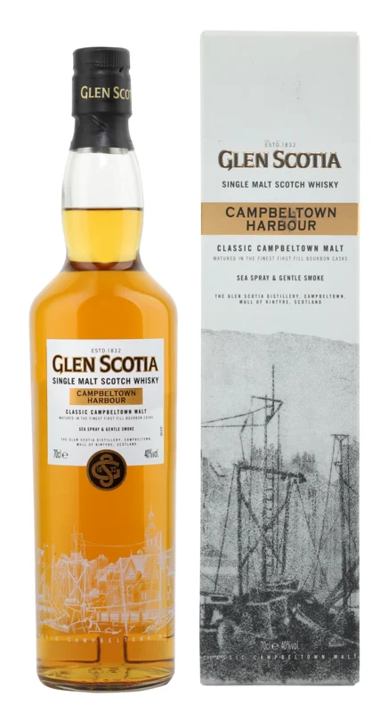 Glen Scotia Campbeltown Harbour Single Malt Scotch Whisky 40° 70cl