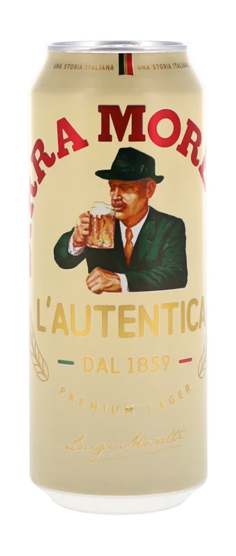 Birra Moretti L'Autentica 6x DO 4.6° 50cl