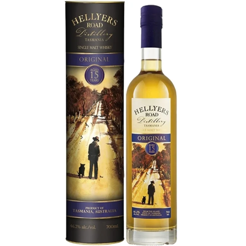 Hellyers 15 Years Single Malt Whisky 46.2° 70cl