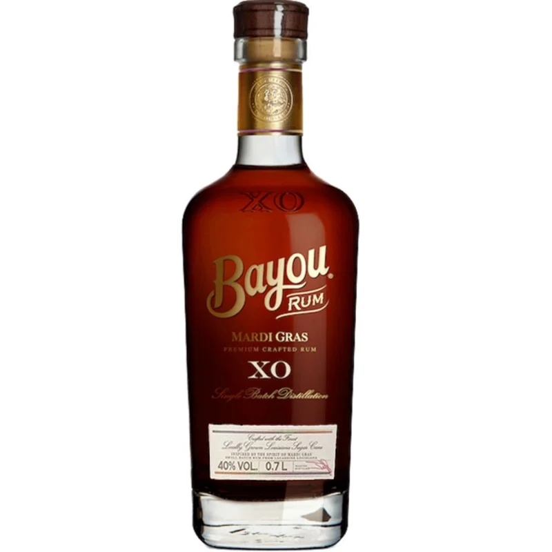 Bayou Mardi Gras XO Premium Crafted Rum 40° 70cl