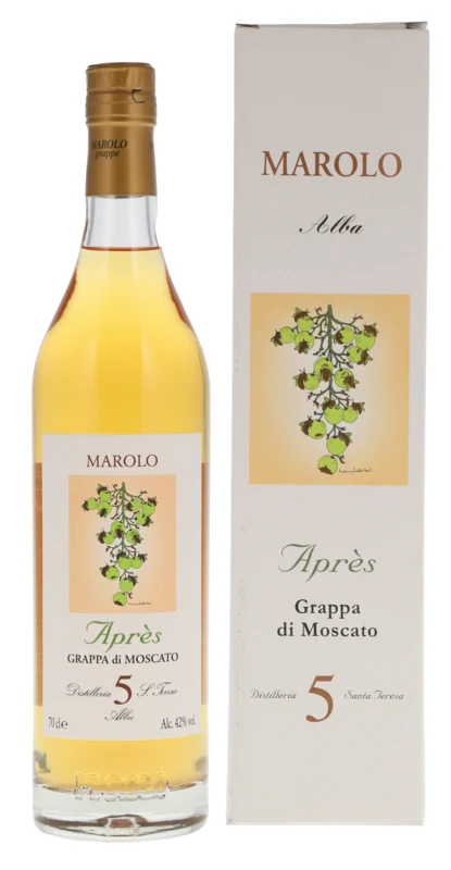 Marolo Après 5 Jahre Grappa di Moscato 42° 70cl