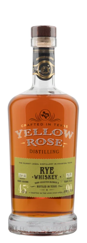 Yellow Rose Rye Whiskey 45° 70cl