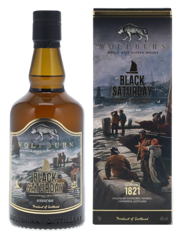 Wolfburn Black Saturday Single Malt Whisky 46° 70cl