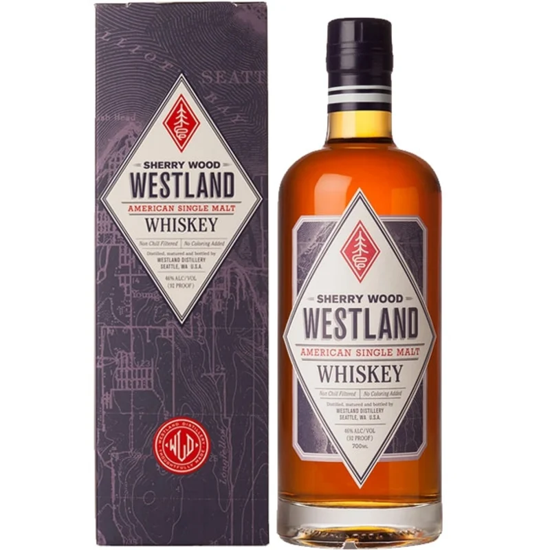 Westland Sherry Wood American Single Malt Whiskey 46° 70cl