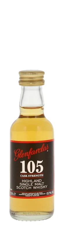Glenfarclas 105 Proof Cask Stregth Highland Single Malt Scotch Whisky 60° 5cl