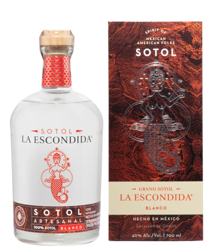 La Escondida Sotol Blanco 40° 70cl
