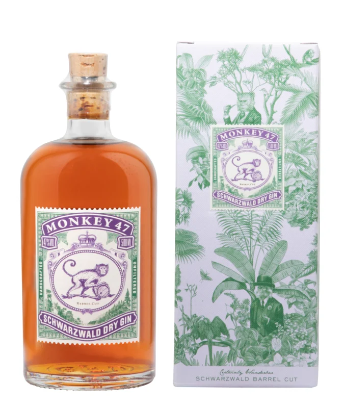 Monkey 47 Barrel's Cut Schwarzwald Dry Gin 47° 50cl