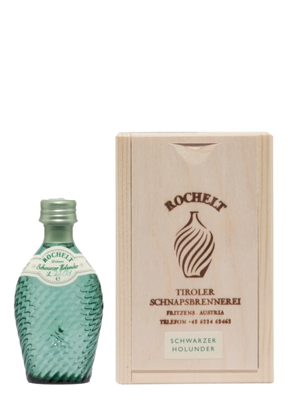 Rochelt Schwarzer Holunder 2012 Fruchtbrand 52° 4cl