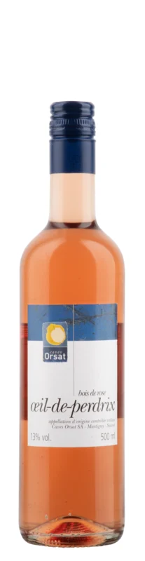 Domaine Rouvinez Oeil de Perdrix Valais AOC 12.5° 50cl