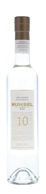 Humbel Holunder Nr. 10 2021 Fruchtbrand 43° 50cl