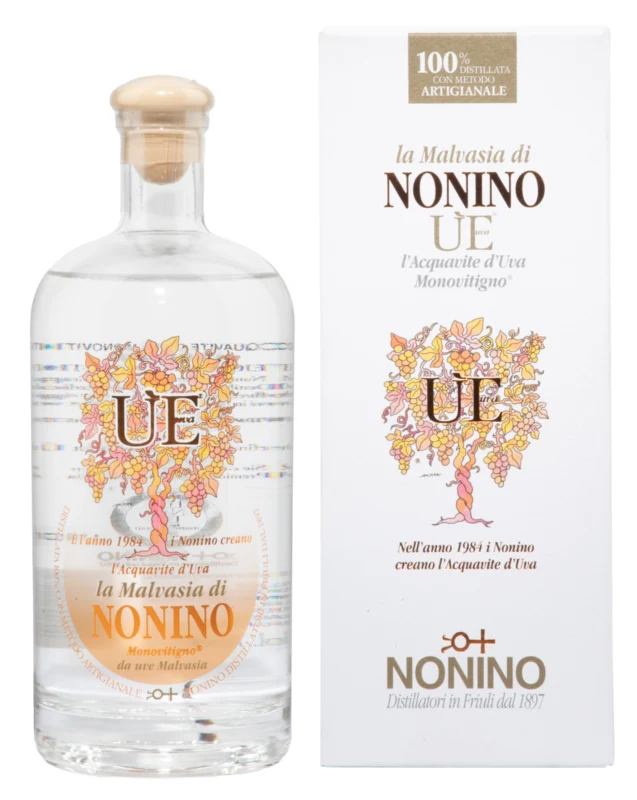 Nonino d'Uva UE La Malvasia Monovitigno Aquavit 38° 70cl
