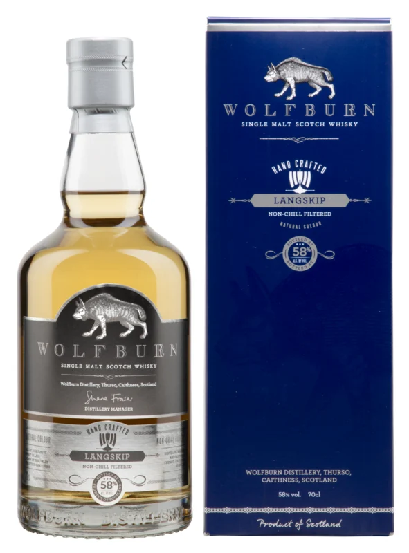 Wolfburn Langskip Single Malt Whisky 58° 70cl