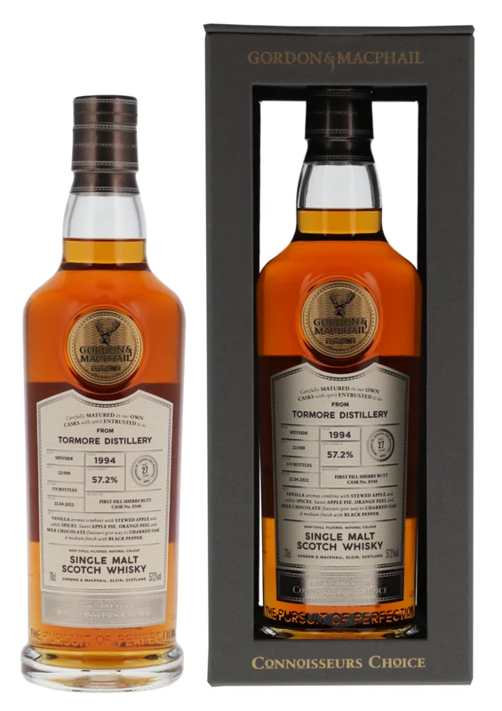 Tormore Gordon & MacPhail Connoisseurs Choice 27 Years 1994 Single Malt Whisky 2022 57.2° 70cl
