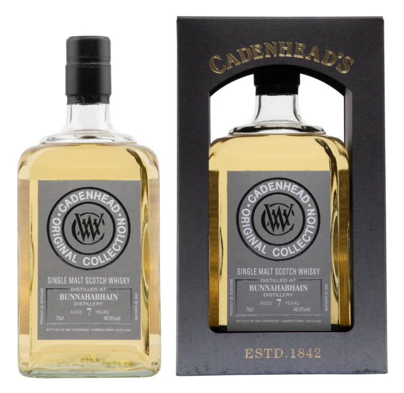 Bunnahabhain Cadenhead's Original Collection 7 Years Single Malt Scotch Whisky 46° 70cl