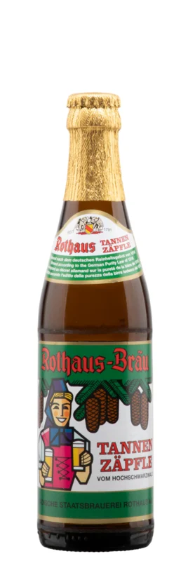 Rothaus Tannenzäpfle Pilsner Bier HA 24 x MW 5.1° 33cl